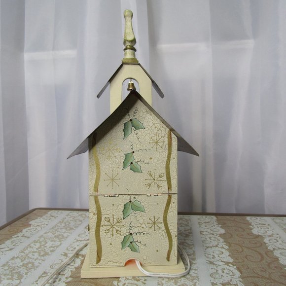 Kathy Hatch Wooden Church Lamp - Picture 11 of 16